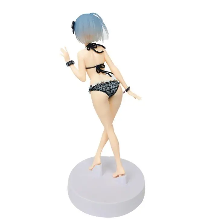 Аниме Re: Zero Life в другом мире от рам и рем бикини EXQ ver. Сексуальная фигурка ПВХ экшн