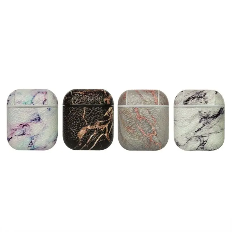 

1PC Durable Leather Earphone Case Protective Cover for Wireless Bluetooth Airpods Accessories