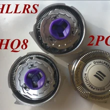 2 шт. HQ8 заменить насадки для бритвенных лезвий для Бритва Philips HQ9 HQ7735X HQ7737X HQ7745X HQ7775X HQ7740 HQ7742 HQ7760 HQ7762 HQ7780