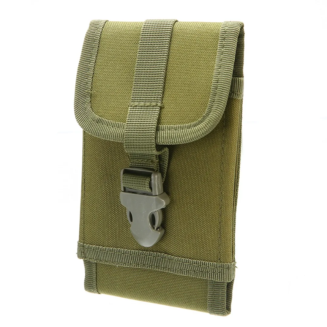 Universal Outdoor Tactical Molle Phone Pouch 600D Oxford Waist Belt Bag Wallet Pouch Case Belt Cell Phone Pouches Hunting Bags