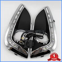 2 ШТ. Бесплатная Доставка Для Hyundai IX35 IX 35 2010 2011 2012 2013 СИД DRL Дневного Света Водонепроницаемый С Проводом жгут