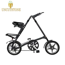 Дорожный велосипед, Складывающийся велосипед, 16 дюймов, 14 дюймов, колесо для велосипеда, BXW, Полный дорожный велосипед, ретро рама, покрытая рамкой