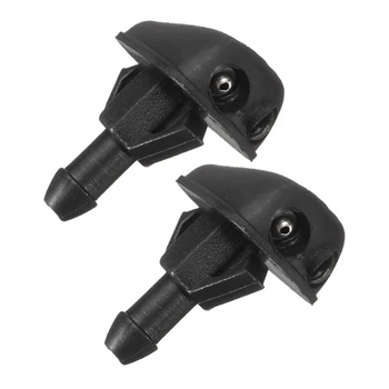 

A Pair Car Windshield Washer Wiper Water Jet Spray Nozzle For Honda For Civic 2001 2002 2003 2004 2005 Windscreen Wipers