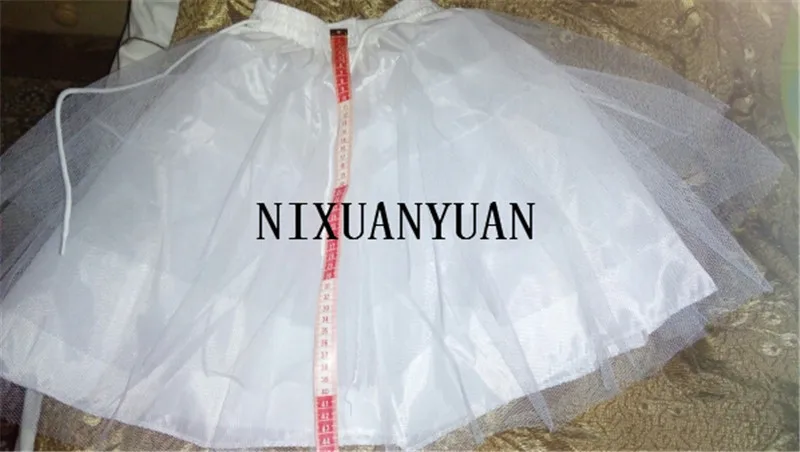 Cosplay&ware White Black Ballet Petticoat Wedding Short Crinoline Bridal Lady Girls Underskirt -Outlet Maid Outfit Store