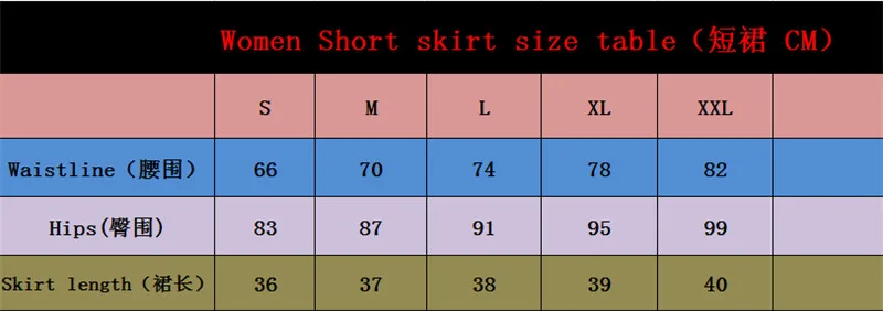 Q2019 summer Women's Short Skirt Golf Skirt S-XXL Choose Casual Golf Skirt Free Shipping