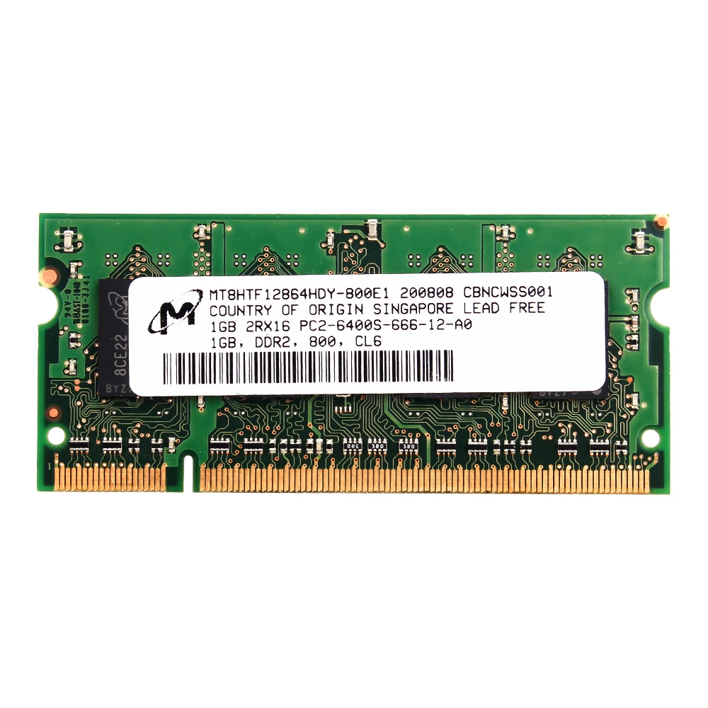 Micron DDR2 800 1GB NB-1