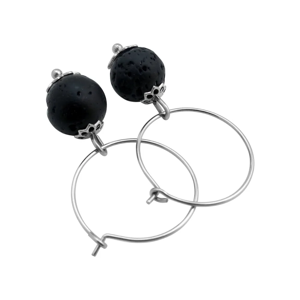 ZP-ES003-4 Lava Diffuser Earrings