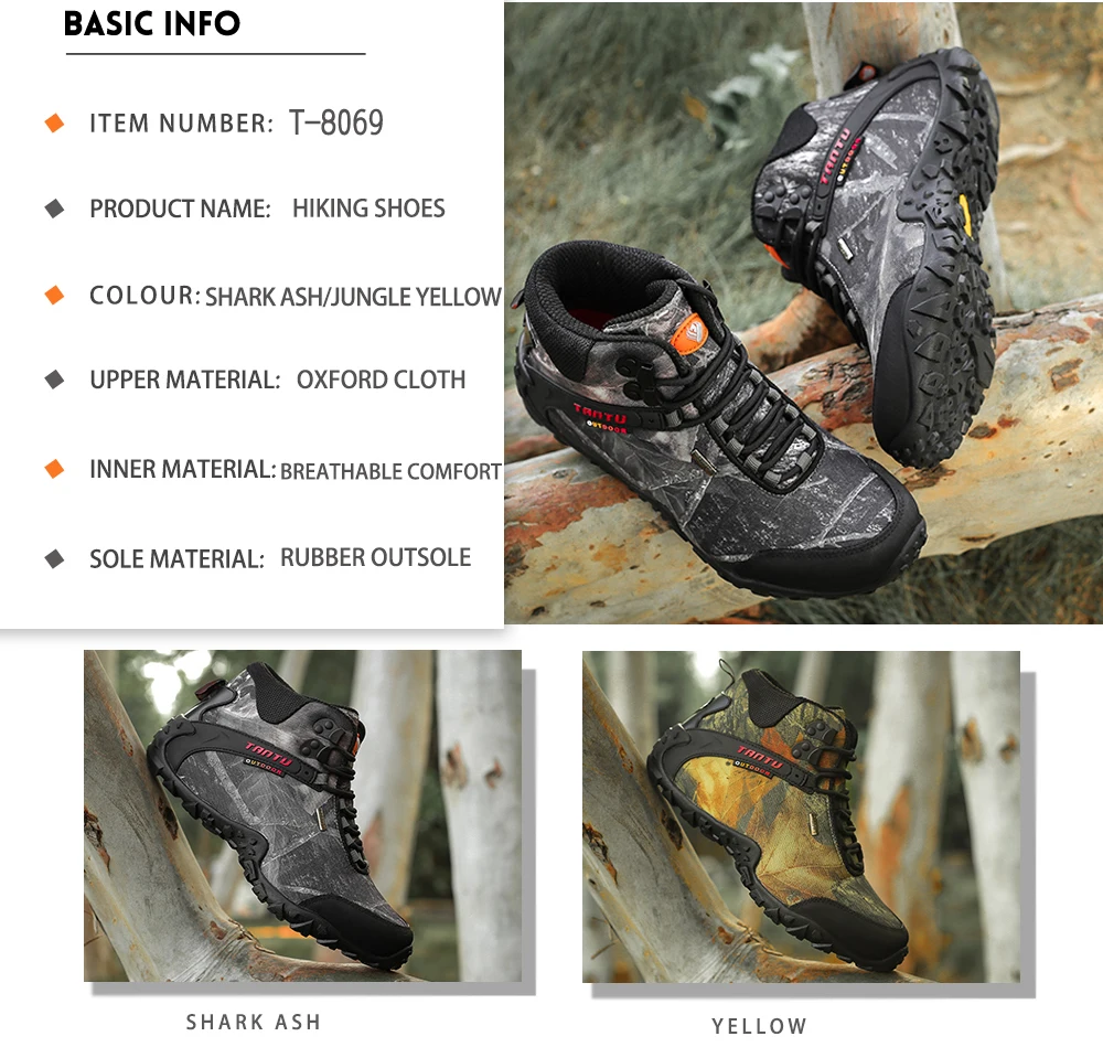 Outdoor Camouflage Tactical Sport Men's Shoes (5)