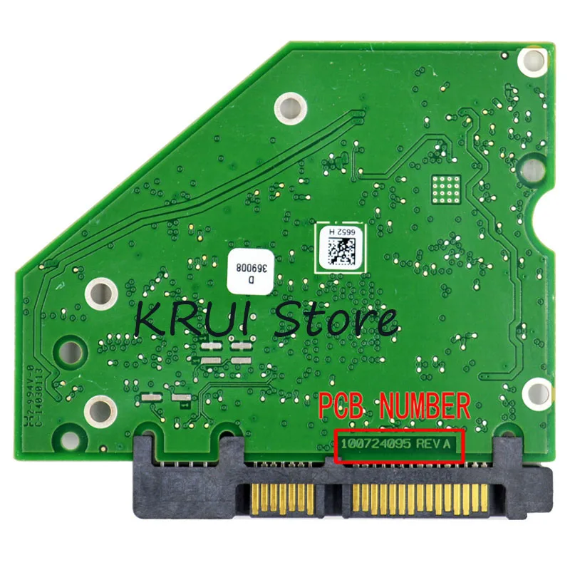 Бесплатная доставка HDD номер платы PCB: 100724095 REV A 6652 H|Печатные платы| |