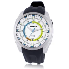 XONIX High-tech smart Mens Quartz Top Brand Luxury Wrist Watch Classic Watches Striped Band Feminino Mens Clock Wrist Watch