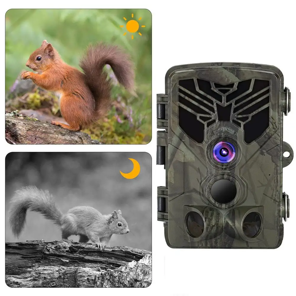 Wildlife Cameras  Hunting Trail Camera Surveillance HC810A Infrared Night Vision 16MP 1080P  Photo Traps Wild Cameras Tracking