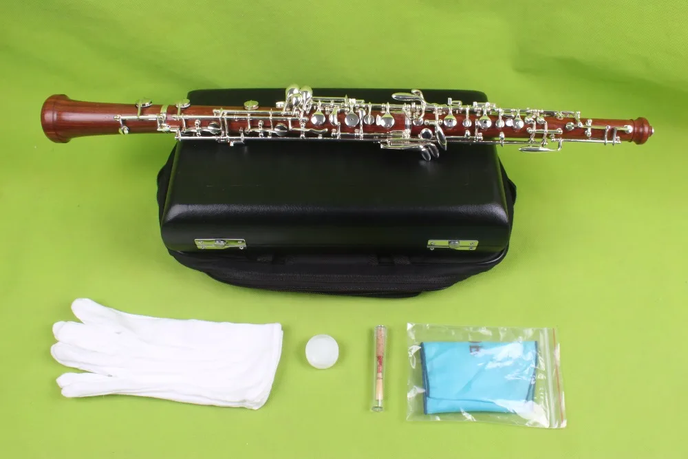 

Professional advanced oboe C key semiautomatic rosewood oboe 21#