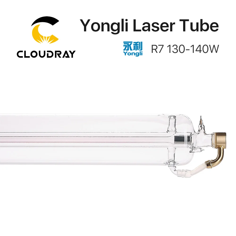 Cloudray Yongli R7 130W CO2 лазерная трубка деревянная коробка для чехла длина упаковки 1650