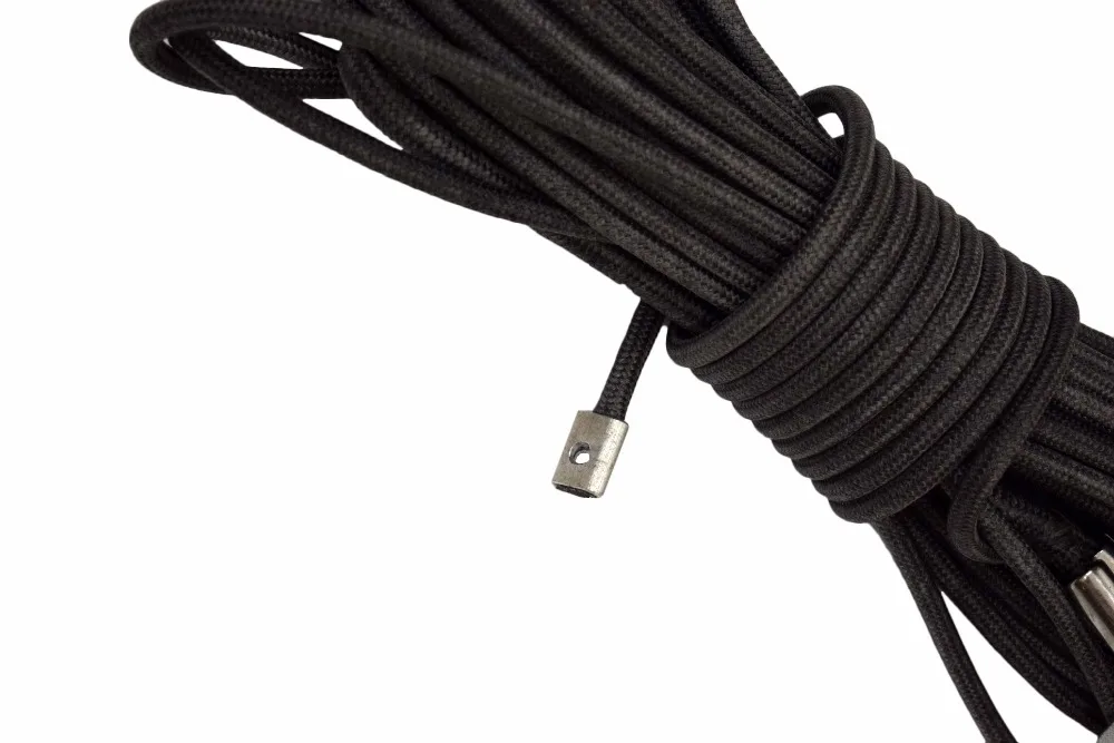 رمادي 10 ملليمتر * 30 متر uhmwpe كور مع سترة uhmwpe ونش حبل ، حبل الاصطناعية ، مزدوجة حبل الأطياف ، ونش الخط