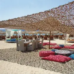 4 м * 4 м Открытый военный филе камуфляж сетка пляж сад солнцезащитный укрытие 150D полиэстер камуфляж сетка пляж Сад тент для защиты от солнца