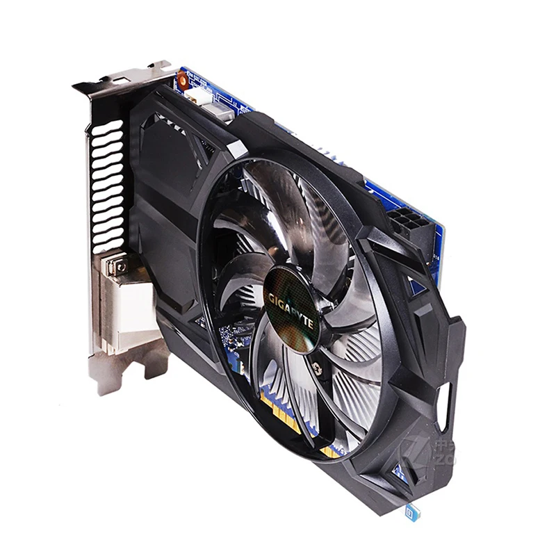 Видеокарта GIGABYTE GTX 750 Ti с 2 гб GDDR5 128 бит NVIDIA GeForce gtx ti GPU видеокарта для пк Hdmi Dvi