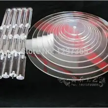 Свадебные Элегантные круглые 7 ярусов, инструменты для приготовления пищи, акриловая подставка для кексов для свадебной вечеринки