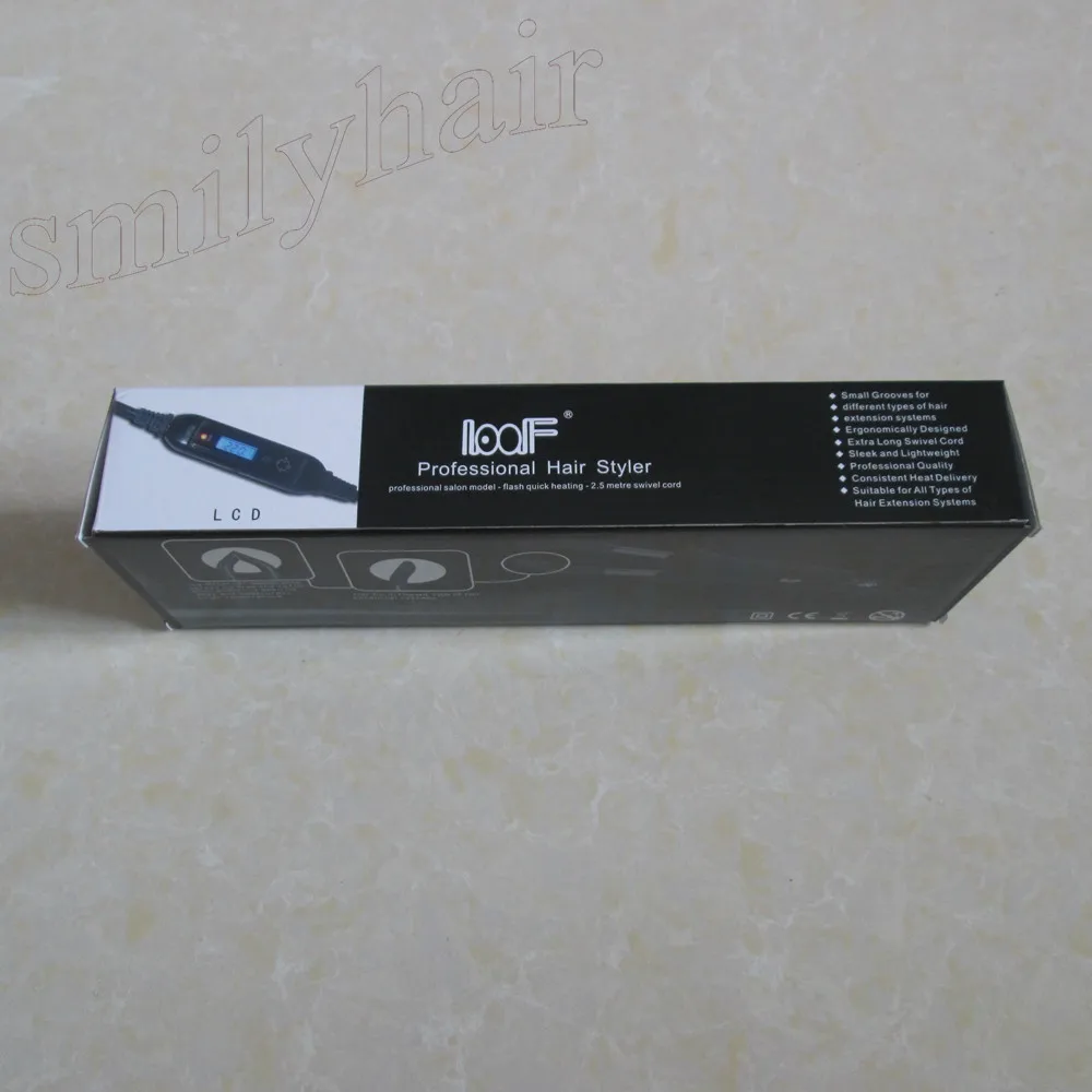 Hair Extension Fusion Iron Connector LOOF-618 Heat Connector Keratin Melting Bonding Tools for Pre-bonded Hair Extensions Hair Extension Fusion Iron Connector LOOF-618 Heat Connector Keratin Melting Bonding Tools for Pre-bonded Hair Extensions