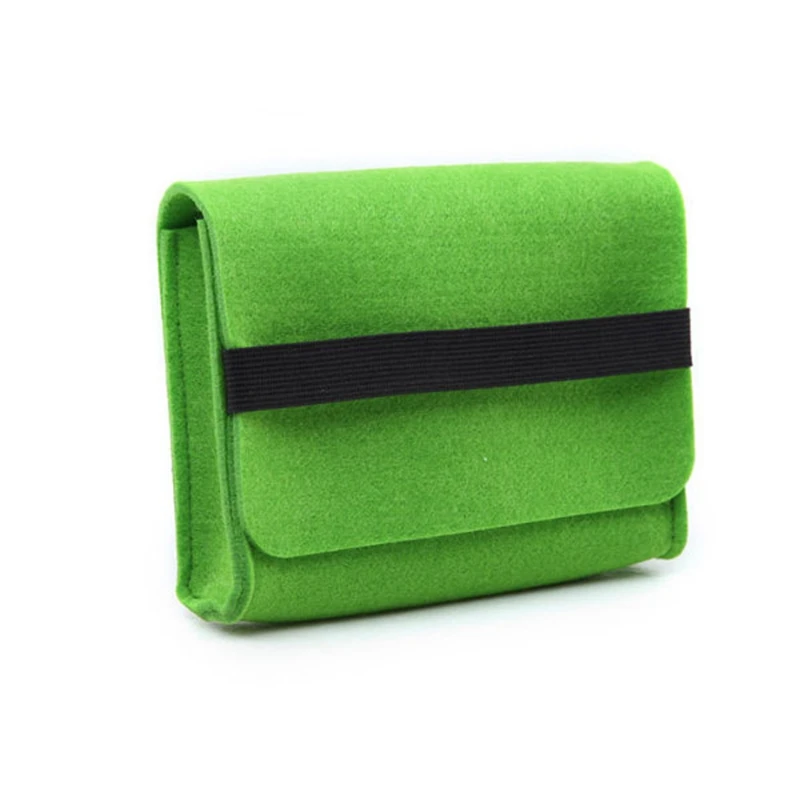 

USB Cable Power Bank Felt Storage Bag Portable Travel Digital Accessories Felt Storage Phone Case Charging Protector Cover