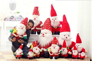 

new stuffed Plush toys Santa Claus Christmas gift