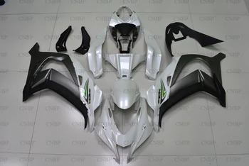 

for Kawasaki ZX10r 2017 Plastic Fairings Ninja ZX 10r 2016 - 2017 Pearl White Black Fairing for Kawasaki ZX10r 17 Fairings