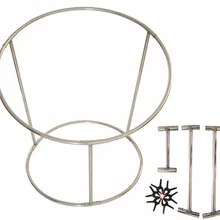 Два размера Детская фотография Реквизит Beanbag рамка, новорожденный стальная кровать детская фото реквизит,# P2197