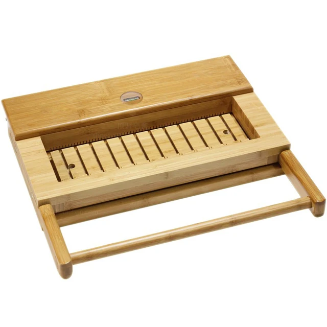 Professional Loaf Soap Cutter Large Bamboo Adjustable Soaps Cutting