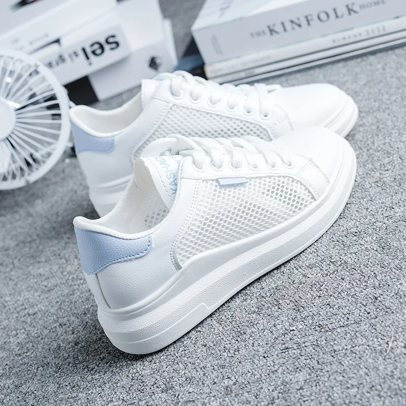 Running Shoes Women Summer Outdoor Breathable Sneakers Female  Shoes Sport  White Travel Tennis Shoe