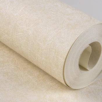 

Modern Plain Silk Wallpaper PVC Home Decoration Barber Shop Restauran Cloth Shop Vinyl Wall Paper for Home Decor