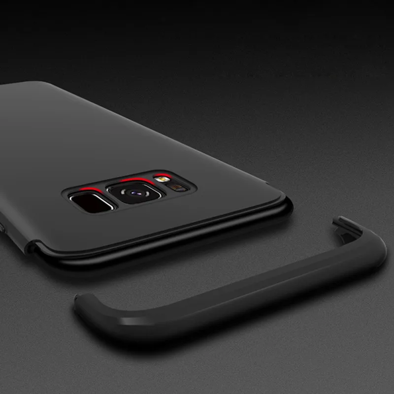 Double Dip чехол для samsung Galaxy S8 S9 Plus Dual броня полная защита 360 S6 S7 край крышки Примечание