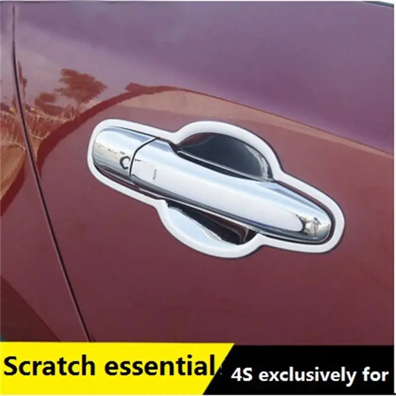 Color Name 1 Set V60 Chrome Outside Door Handle Frame Cover