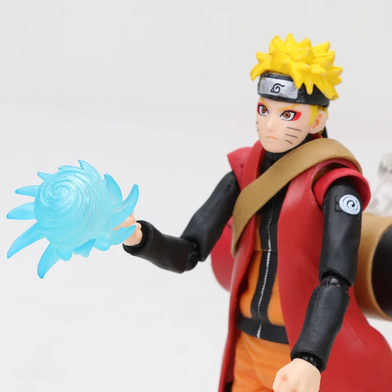 Goede 13 14 cm Figurine Naruto Uzumaki Sage Mode Naruto Shippuden Action Figure BORUTO Uzumaki Collection Model Toy Boruto Beeldje