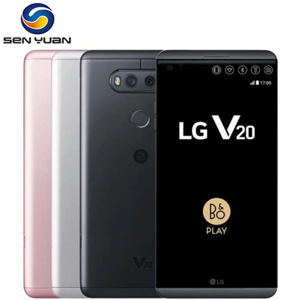 

Unlocked LG V20 Mobile Phone 4GB RAM 64GB ROM Android 5.7''inch Snapdragon 820 16MP+8MP Camera 4G LTE lg V20 Cell Phone