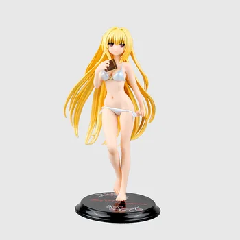 

To LOVE Ru Darkness Action Figure EVE Sexy Swimsuit Cartoon Children Gifts PVC Action Figure Collectible Model Toy 23cm