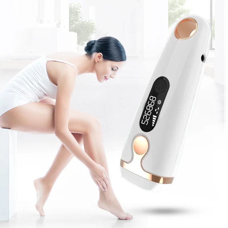 Домашний лазерный мини-эпилятор для удаления волос, система IPL 500000, светильник для удаления волос на все тело