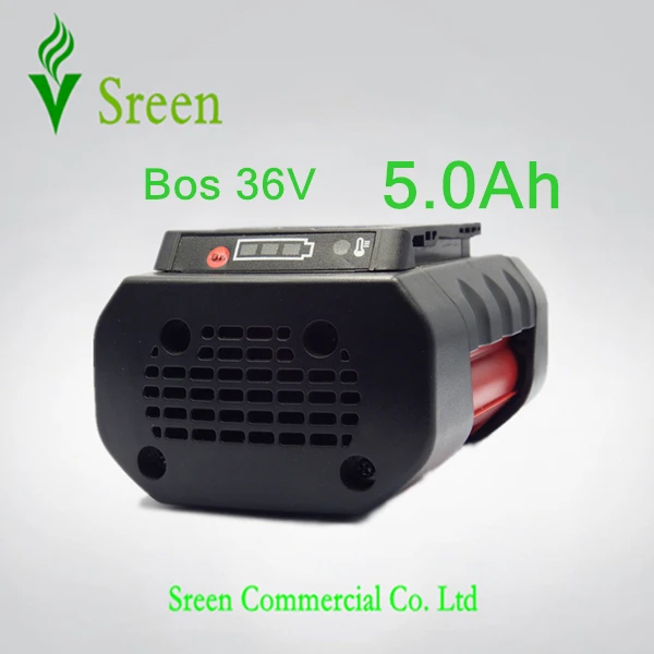 

5000mAh New Spare 36V Li-ion Rechargeable Power Tool Battery Replacement for Bosch BAT810 2 607 336 107 BAT836 BAT840 D-70771
