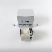 60 x Rolls Brother DK 22205 DK-22205 DK22205 DK-2205 DK 2205 DK2205 Совместимость непрерывной Термальность этикетки 62 мм x 30,48 м