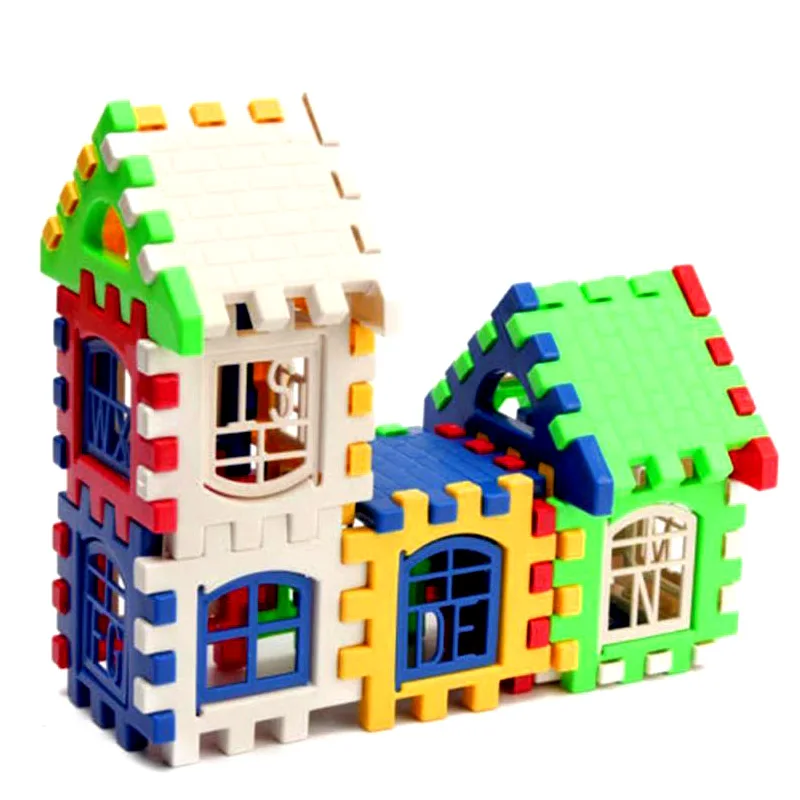 

24 Pcs/Set Baby Kids House Building Blocks Educational Learning Construction Developmental Toy Set High Quality Brain Game Toy