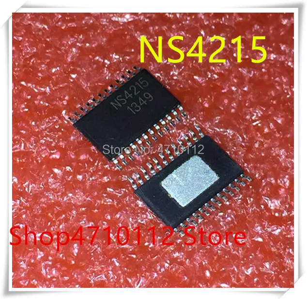 NEW 5PCS LOT NS4215 TSSOP 24 2X10W dual channel audio amplifier chip IC