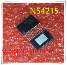 NEW 5PCS/LOT NS4215 TSSOP-24 2X10W dual channel audio amplifier chip IC