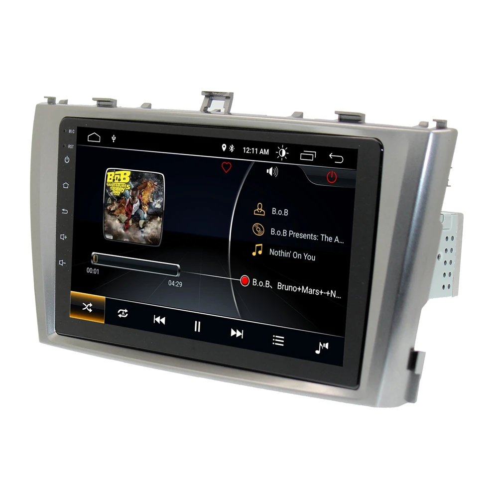 Sale 9 inch Android 9.0 Car DVD GPS for Toyota Avensis Verso Autoradio GPS Car Head Unit Navi with Radio RDS BT Wifi Mirror-link 2