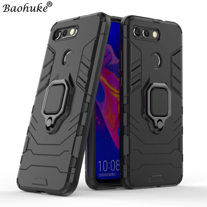 

Luxury Armor Case For Huawei Honor V20 V10 Note 10 Honor 10 Lite 8X Max 6X Honor Play Shockproof Back Cover Silicone Phone Case