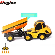 Самосвал с дистанционным управлением новые модернизированные игрушки 5CH 4WD строительная техника 1:20 для детей хобби игрушки рождественские подарки