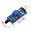 Módulo de detección de llama TZT infrarrojo IR, 3 cables, módulo de detección IR, Sensor de llama, Detector Smartsense para Arduino ► Foto 2/6