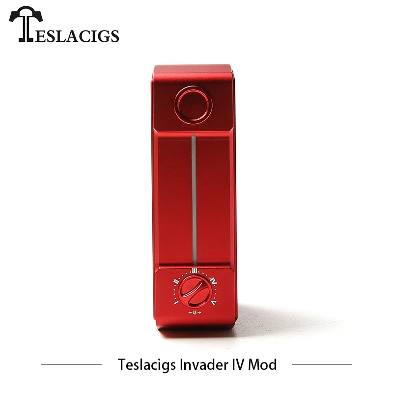 Оригинальные электронные сигареты Mods Tesla Invader IV Mod Teslacigs 4 испаритель 280 Вт двойной