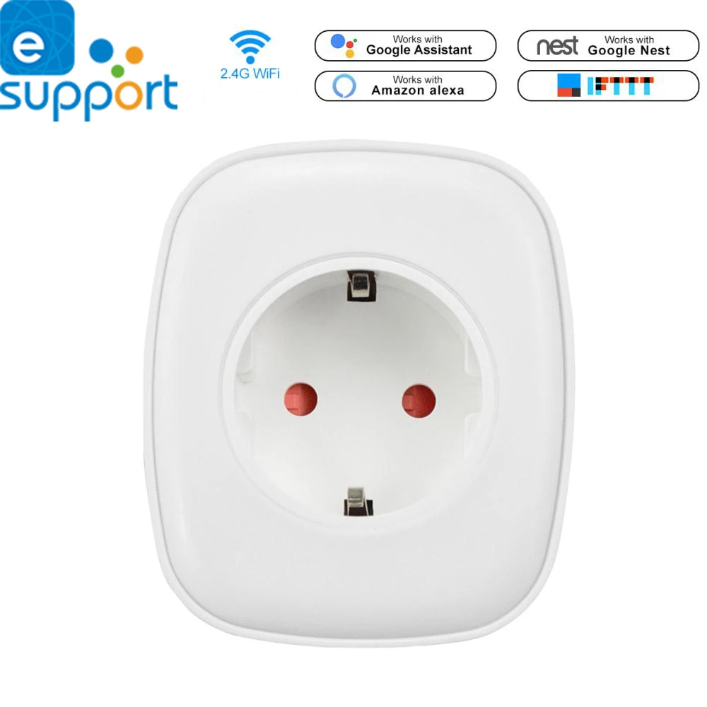 

Timethinker Ewelink Smart Socket Plug AU US EU UK WiFi Sockets for Alexa Google Home Voice Control Energy Monitor Home Automate