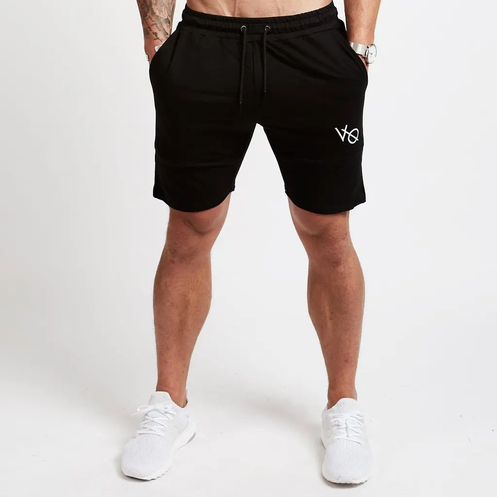 

Summer Men Sport Pants Drawstring Cropped Sweat Pants Male Running Jogger Casual Training Workout Fitness Track Pants ActiveWear