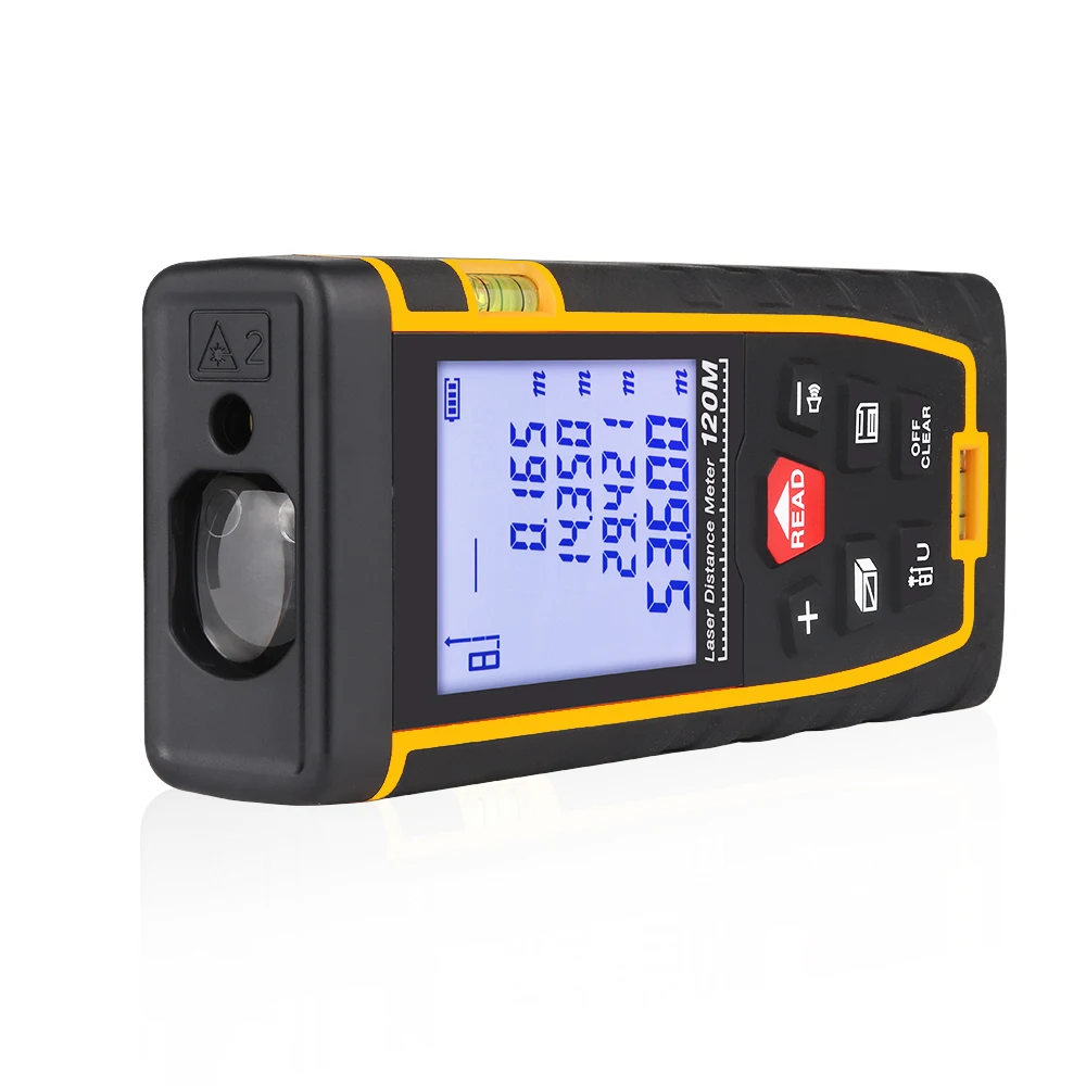 SNDWAY Laser Distance Meter 50m/70m/100m/120m Range Laser Rangefinder Measuring Tape Laser Roulette Tools Laser Distance Meter SNDWAY Laser Distance Meter 50m/70m/100m/120m Range Laser Rangefinder Measuring Tape Laser Roulette Tools Laser Distance Meter