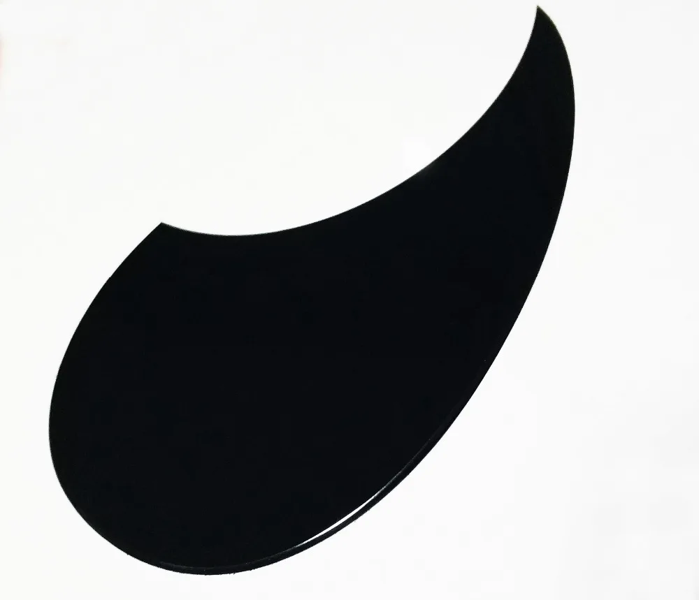 

Pleroo Custom Guitar pickgaurd - Great quality OM Acoustic Guitar pick Gaurd, Black