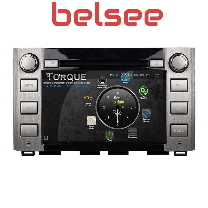 Flash Deal Belsee 4GB Android 8.0 Stereo IPS Touch Screen Radio Head Unit DVD Player Multimedia for Toyota Sequoia Tundra 2014 2015 2016 5